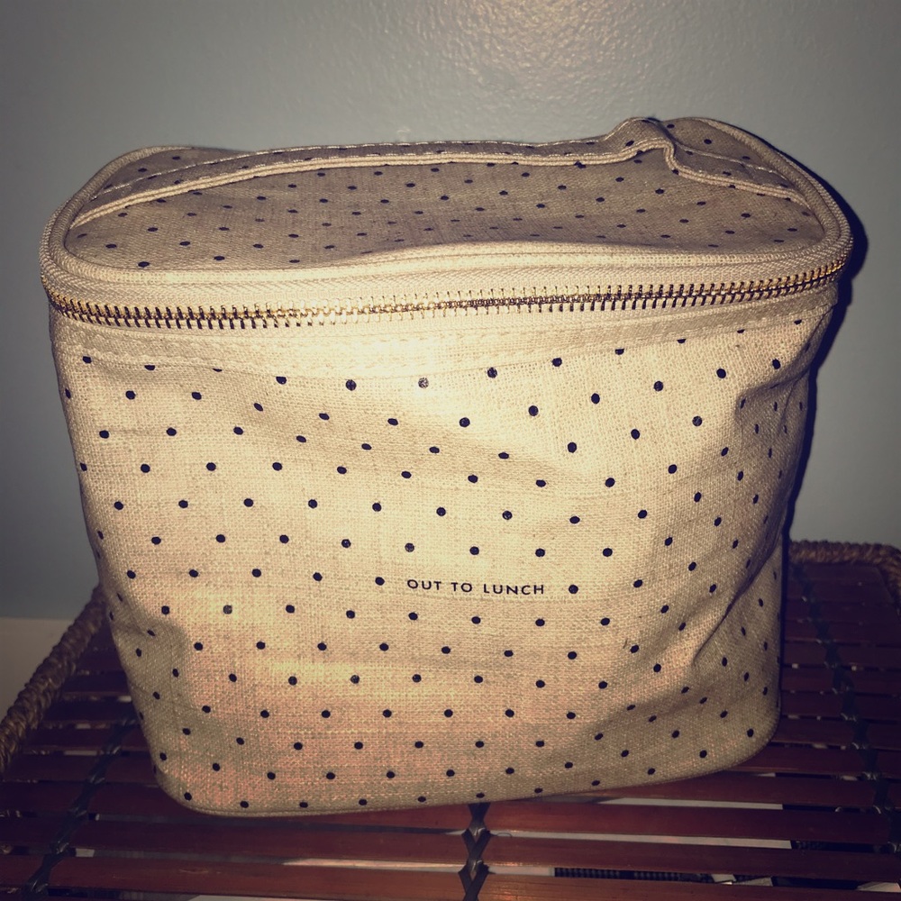 KATE SPADE lunch box/ Cosmetic Bag